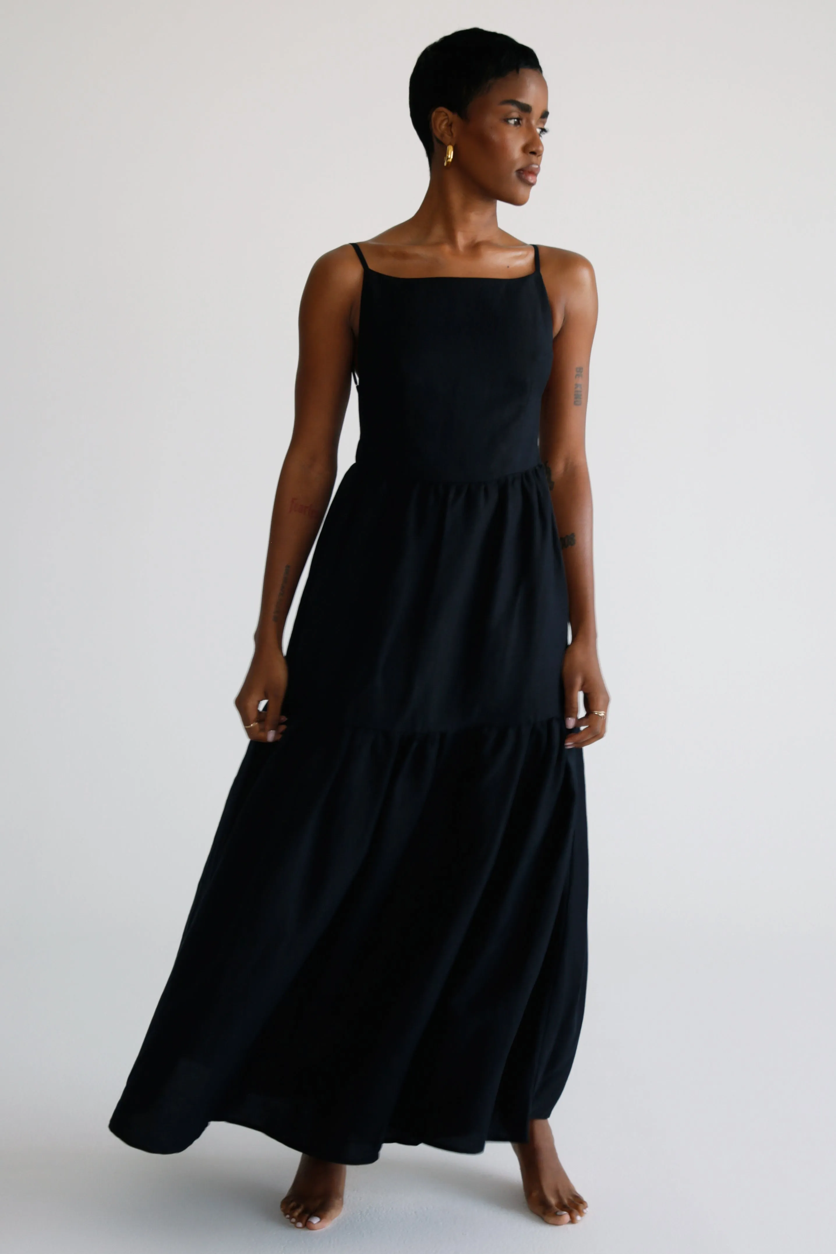 Celine Low Back Dress