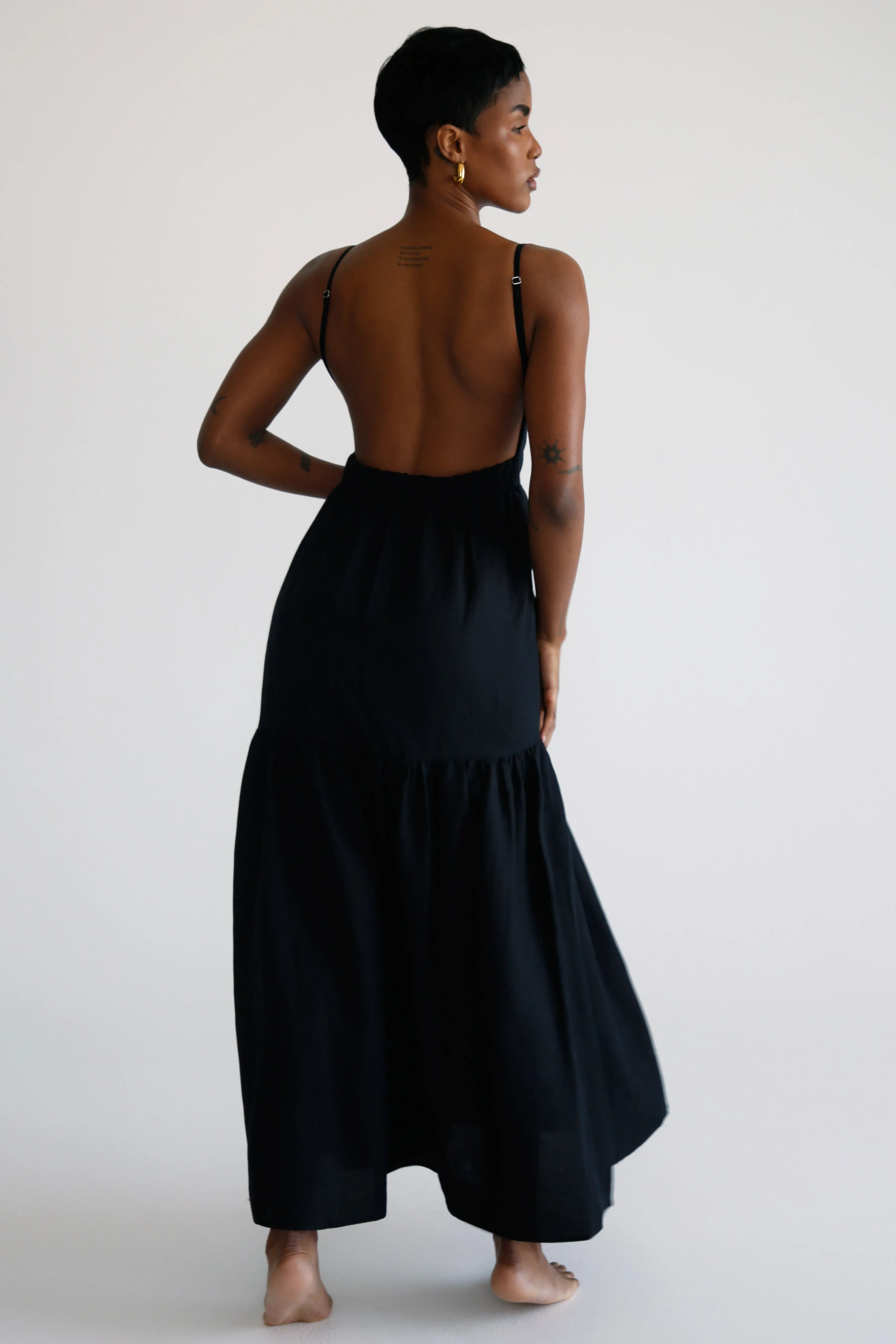 Celine Low Back Dress
