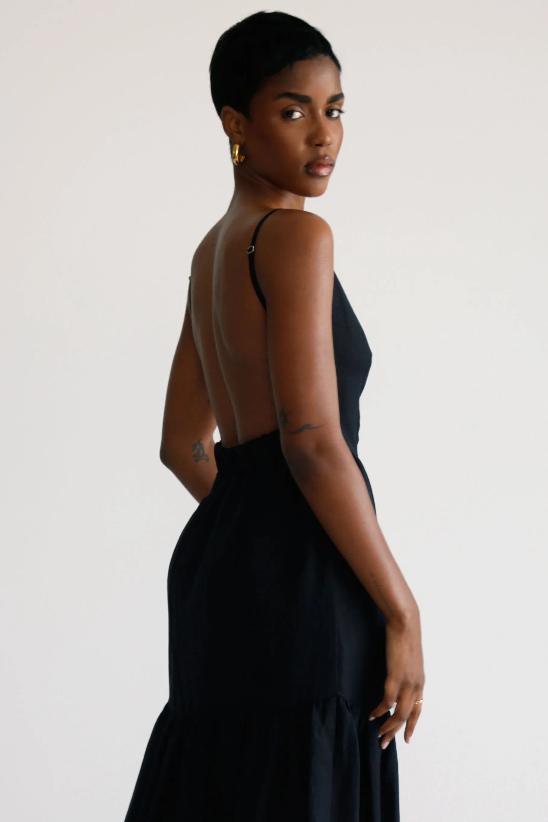 Celine Low Back Dress