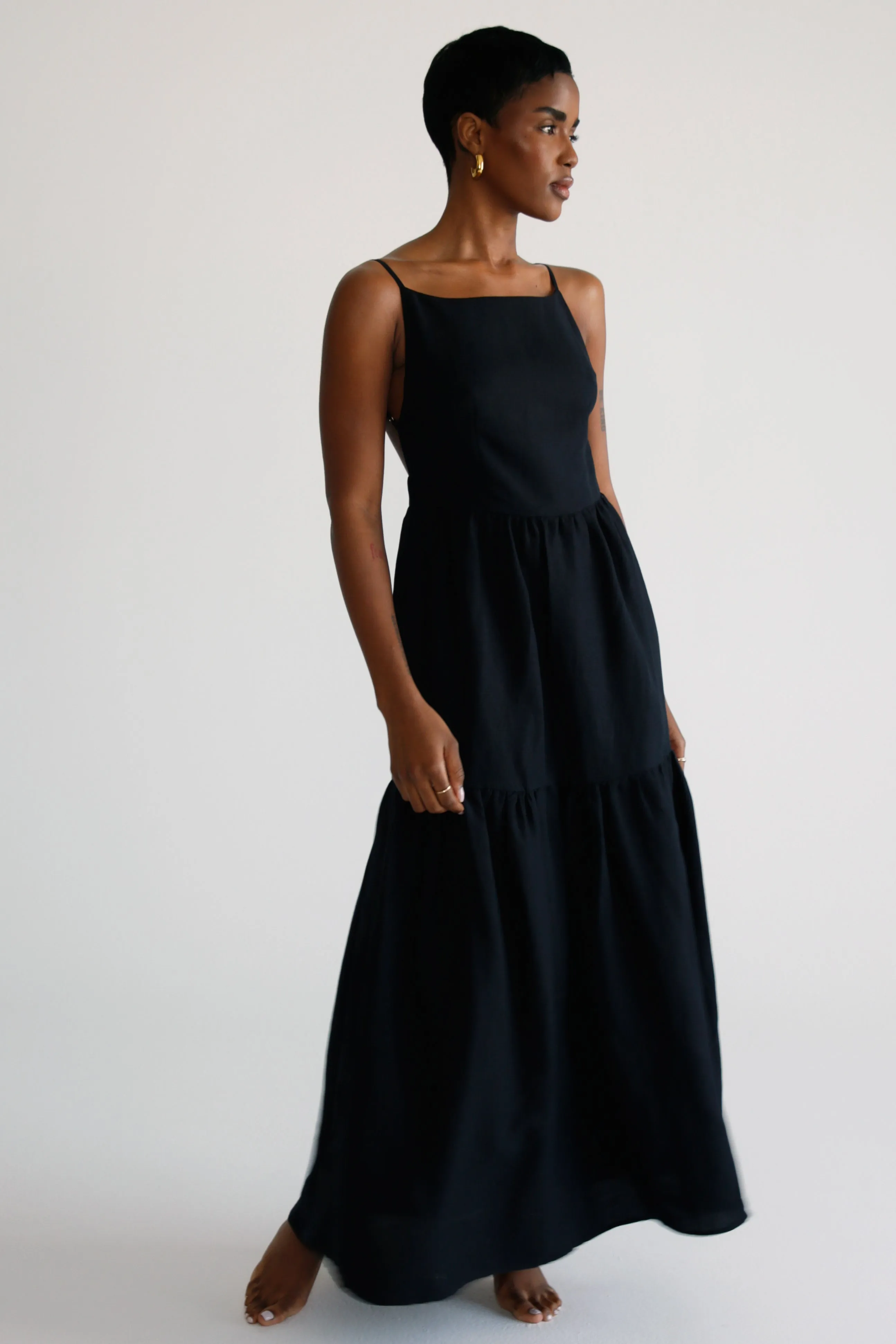 Celine Low Back Dress