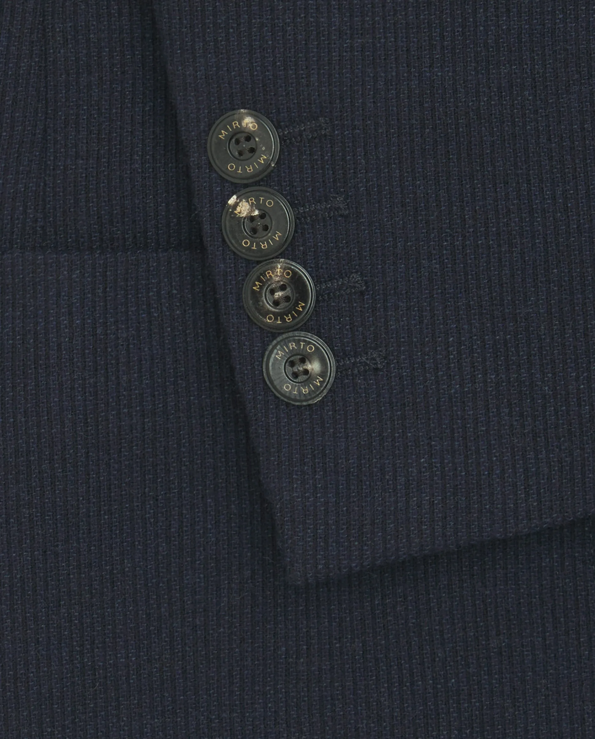 Chaqueta de punto azul marino