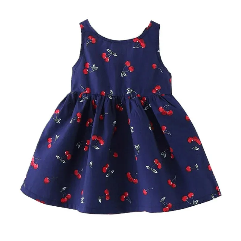 Children's Dress Girls Animal Style Girls Dresses Flower Party Princess Dress Baby Girls Clothing