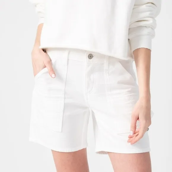 citizens of humanity  leah twill boyfriend shorts