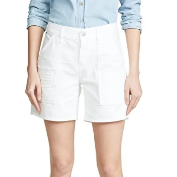 citizens of humanity  leah twill boyfriend shorts