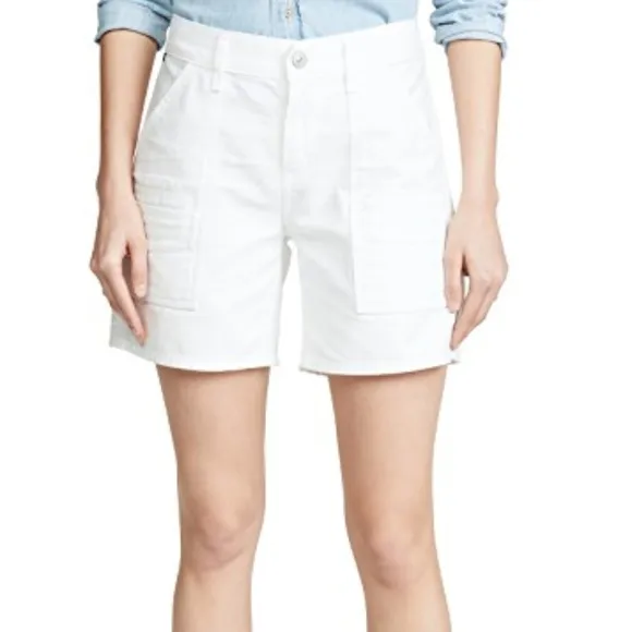 citizens of humanity  leah twill boyfriend shorts