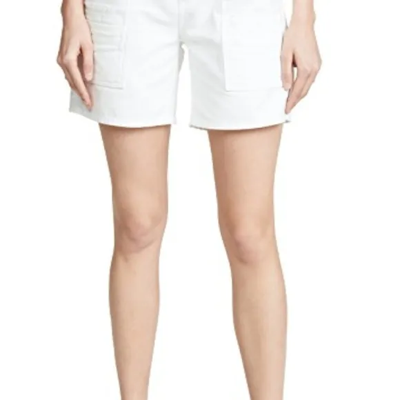 citizens of humanity  leah twill boyfriend shorts