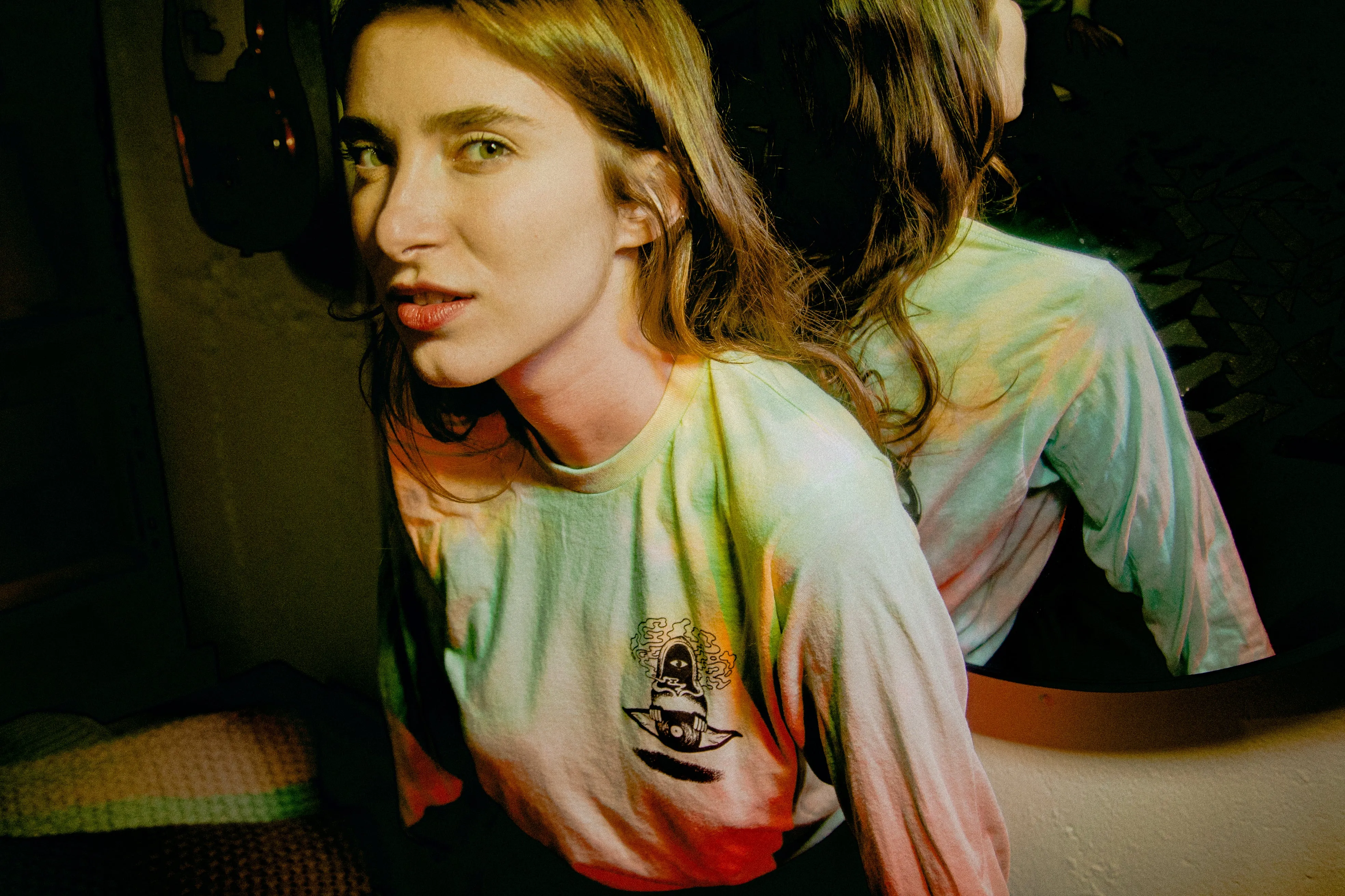 Cotton Candy Floating vEYEnyl Long Sleeve