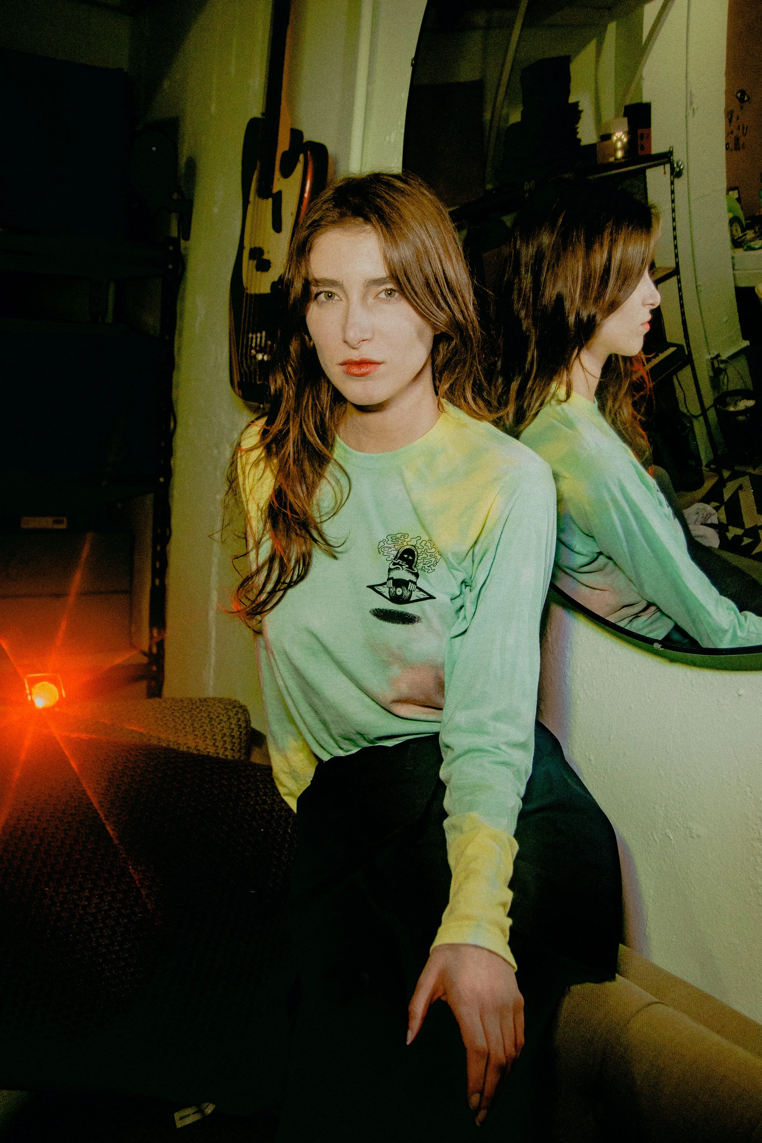 Cotton Candy Floating vEYEnyl Long Sleeve