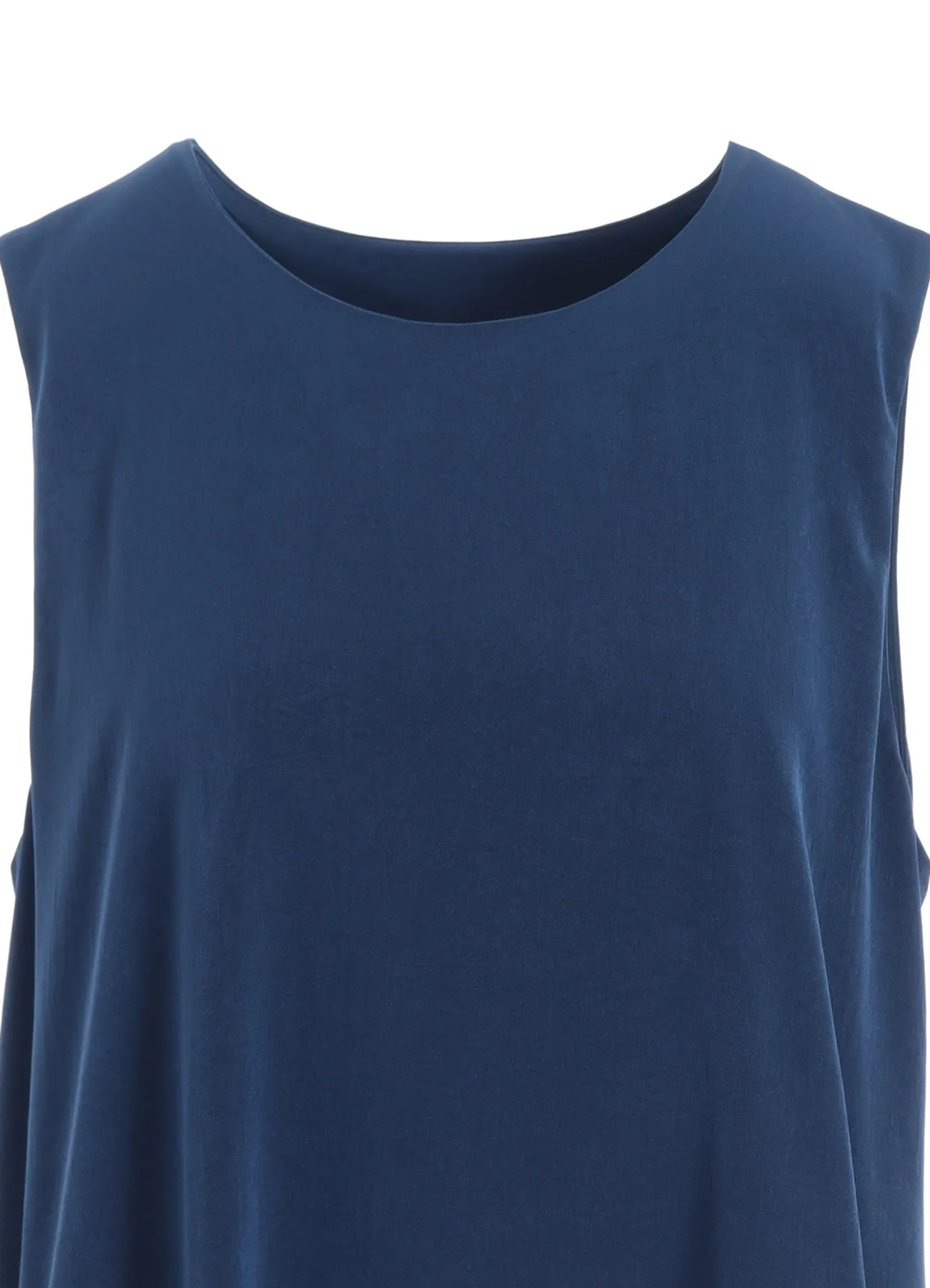 CREPE DE CHINE SLEEVELESS DRESSES