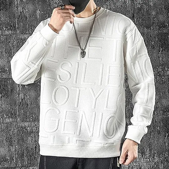 Crew neck sweater for men -matis