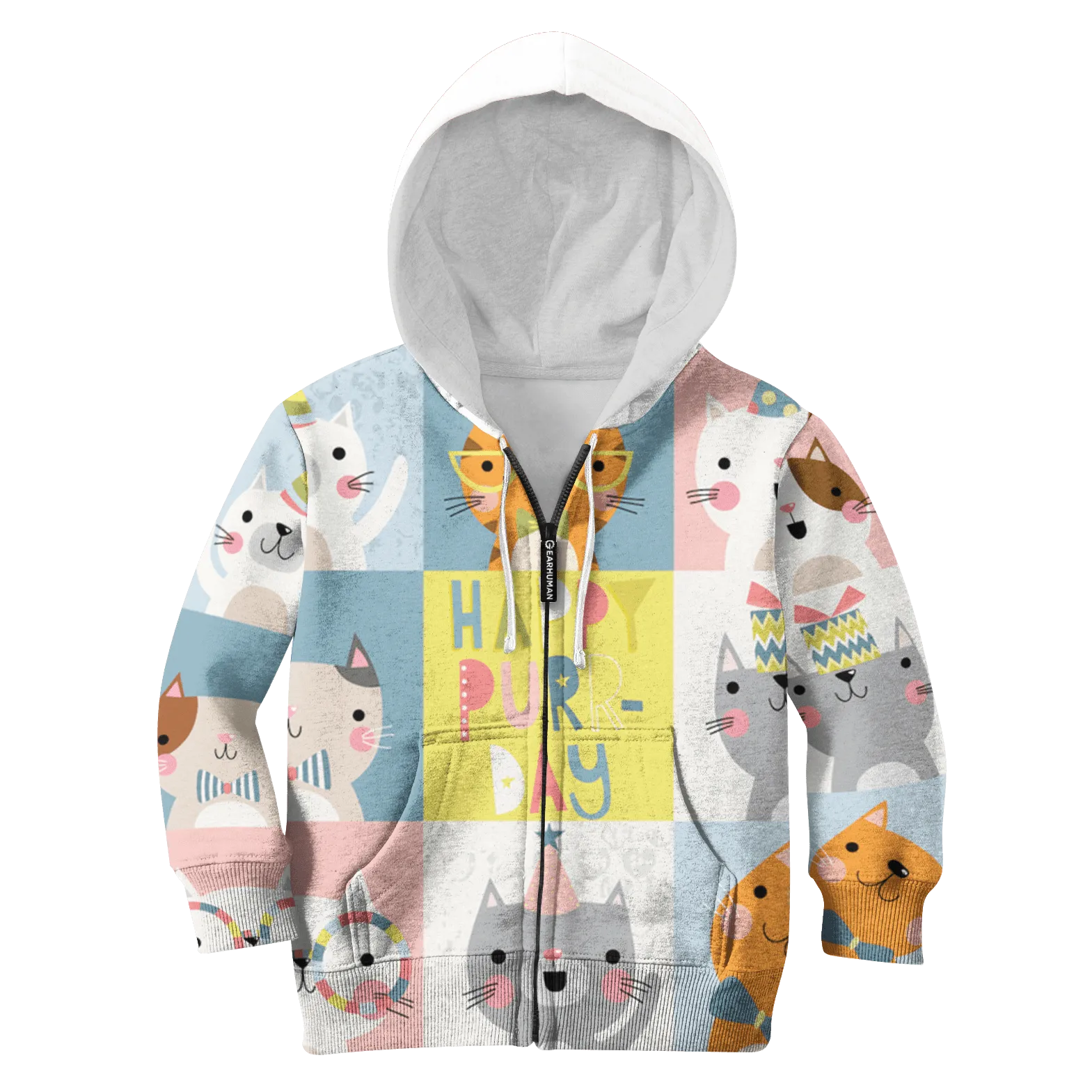 CUTE CATS Kid Custom Cosplay Hoodies T-shirt Apparel