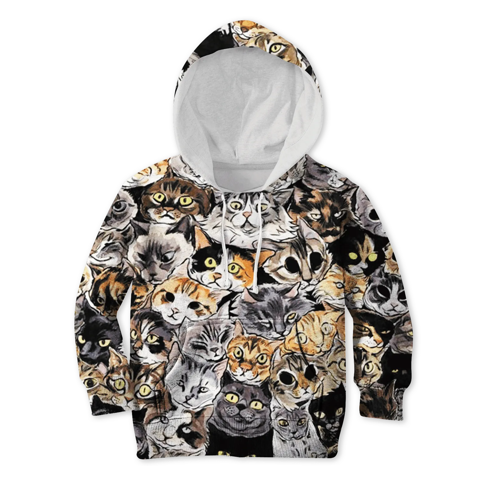 CUTE CATS Kid Custom Cosplay Hoodies T-shirt Apparel