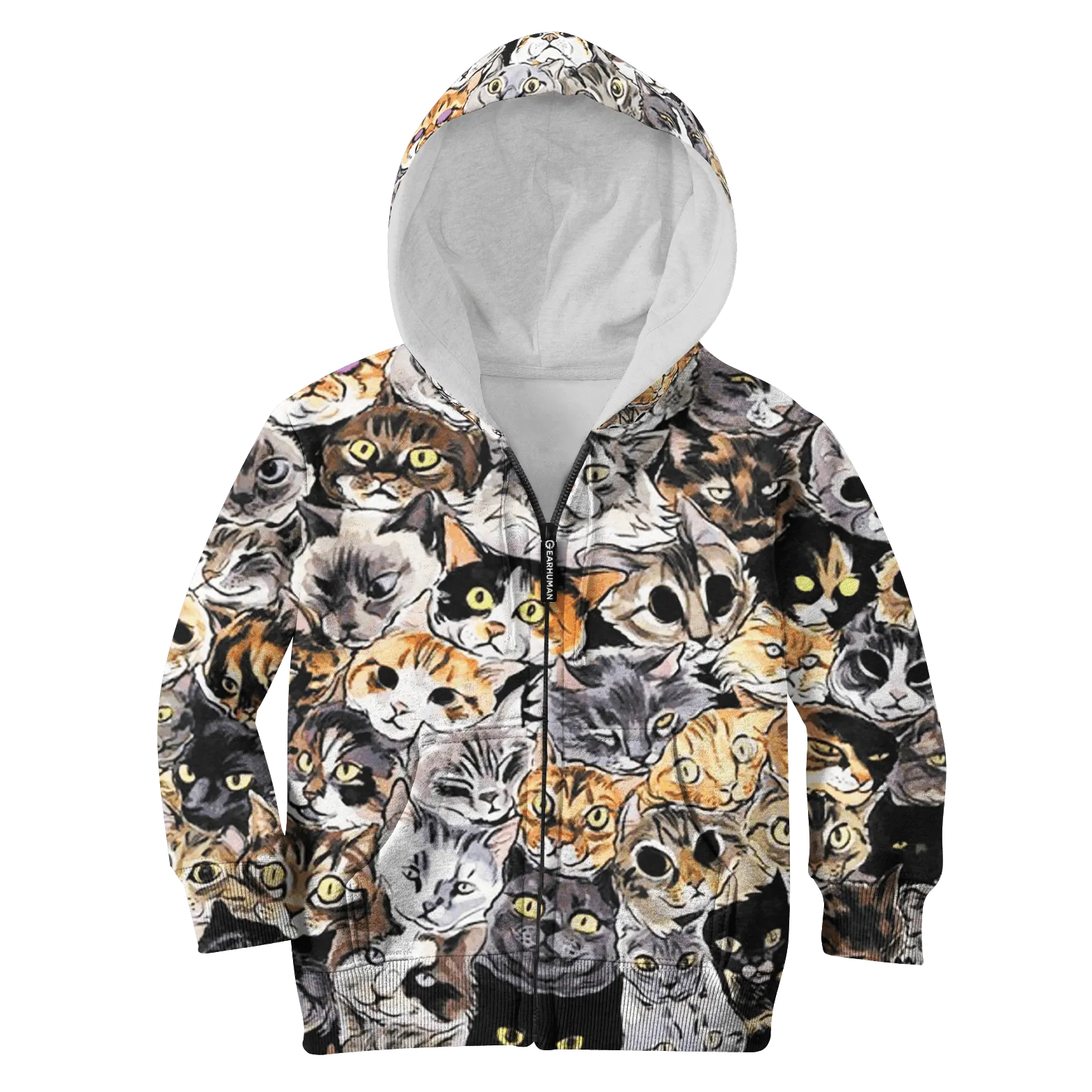CUTE CATS Kid Custom Cosplay Hoodies T-shirt Apparel