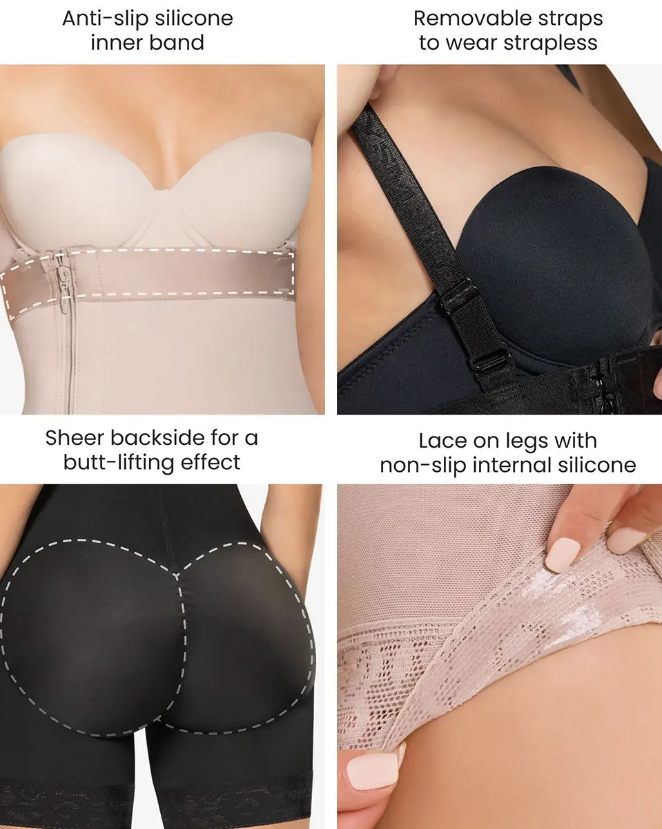 Cysm Strapless Boyshort Ultra Silhouette Shaper - Style 491