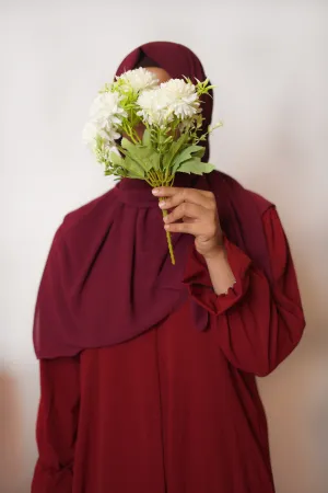 Daisy Maxi Dress - Maroon