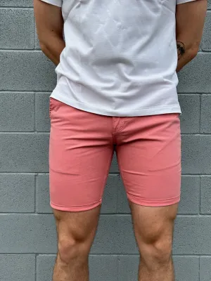 Daniel Hechter - Lucas Stretch Cotton Short - Salmon