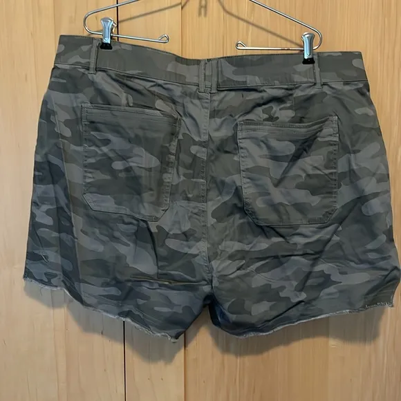 Democracy stretch cargo shorts 22W NWT