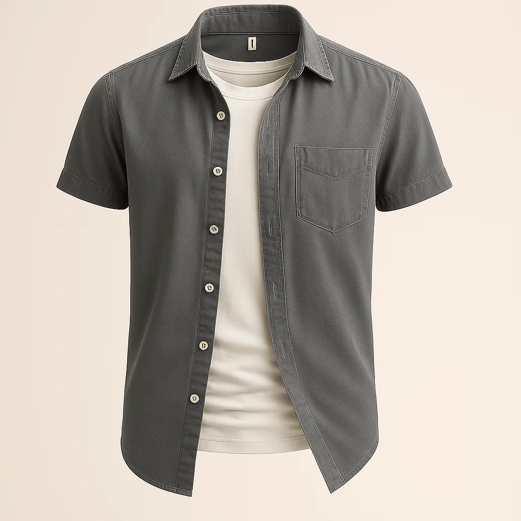 Domoir | Relaxed Casual Cotton Shirt