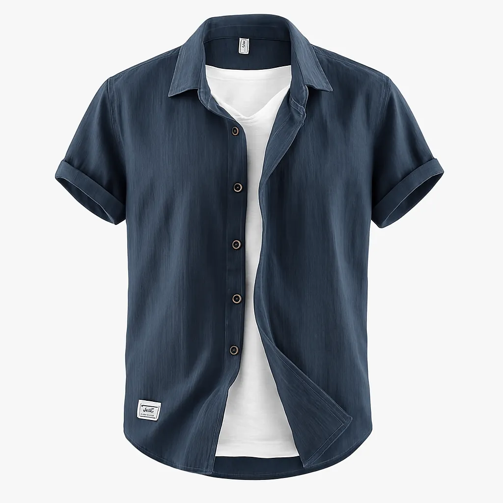 Domoir | Relaxed Casual Cotton Shirt