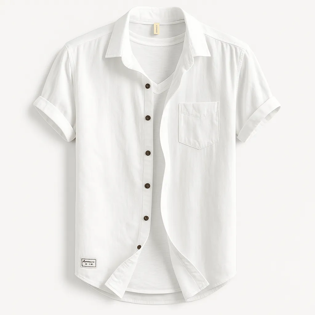 Domoir | Relaxed Casual Cotton Shirt