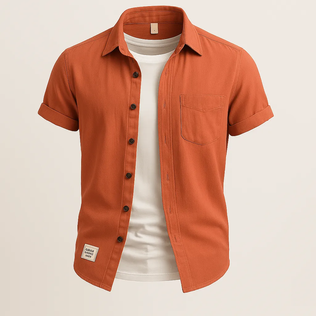 Domoir | Relaxed Casual Cotton Shirt