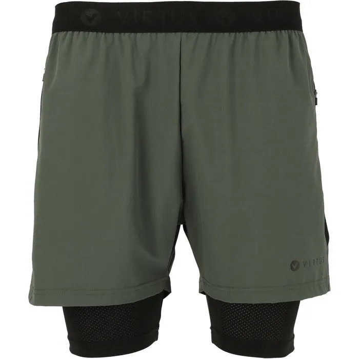 Dylan M 2-in-1 Stretch Shorts