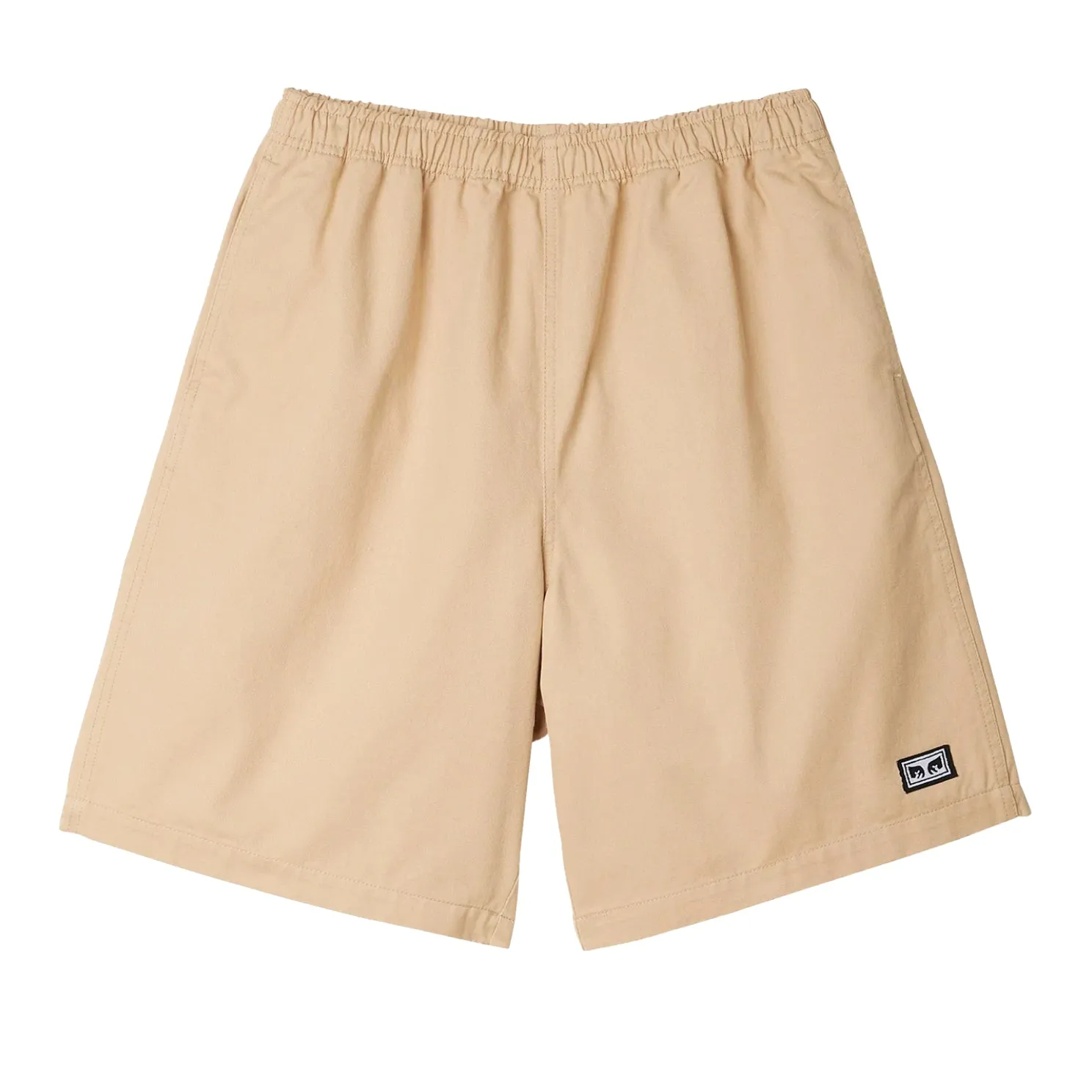 Easy relaxed twill short Irish cream
