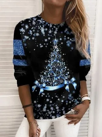 Elegant Christmas Sweatshirt by Aira