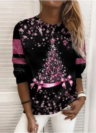 Elegant Christmas Sweatshirt by Aira