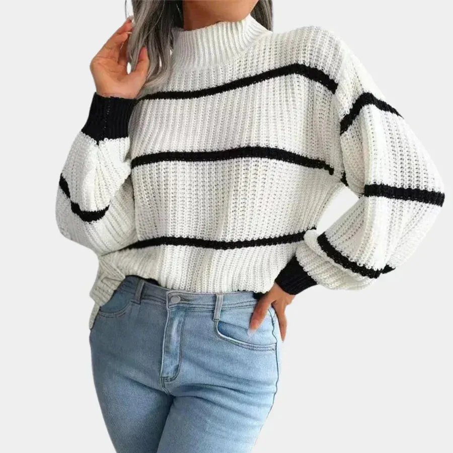 Elegant, comfortable cotton jumper for women