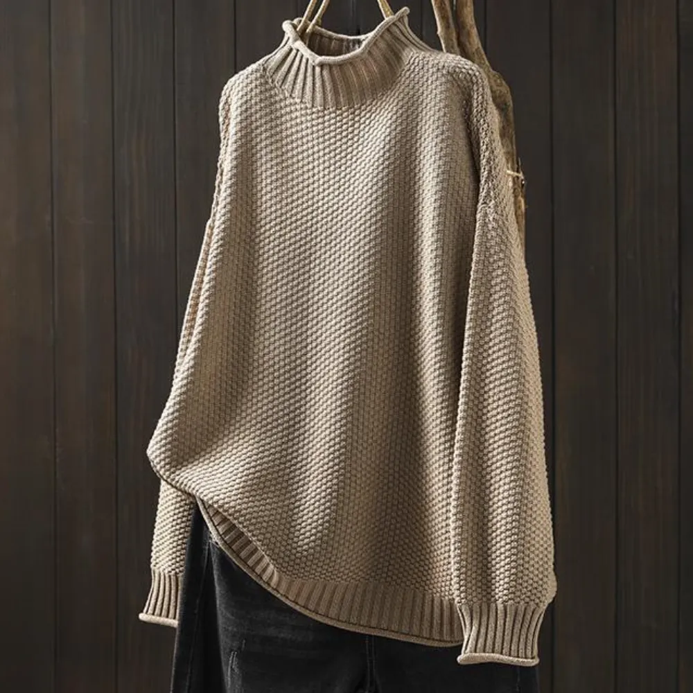 Elegant Theodora Knitted Jumper for Women