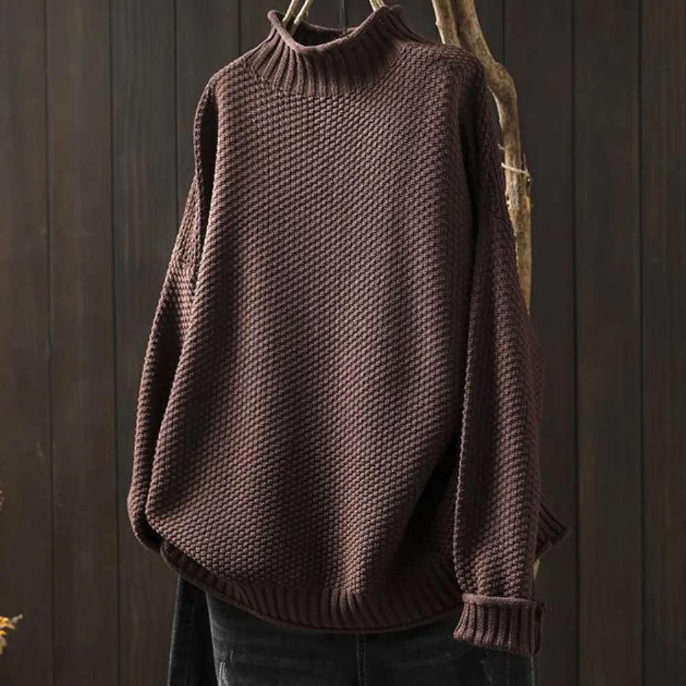 Elegant Theodora Knitted Jumper for Women