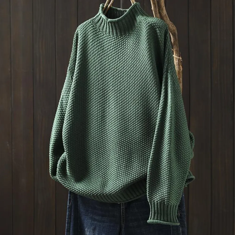 Elegant Theodora Knitted Jumper for Women