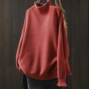Elegant Theodora Knitted Jumper for Women