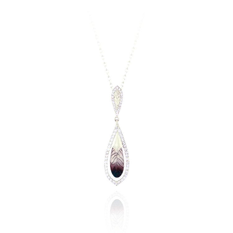 Ember Feather Pendant