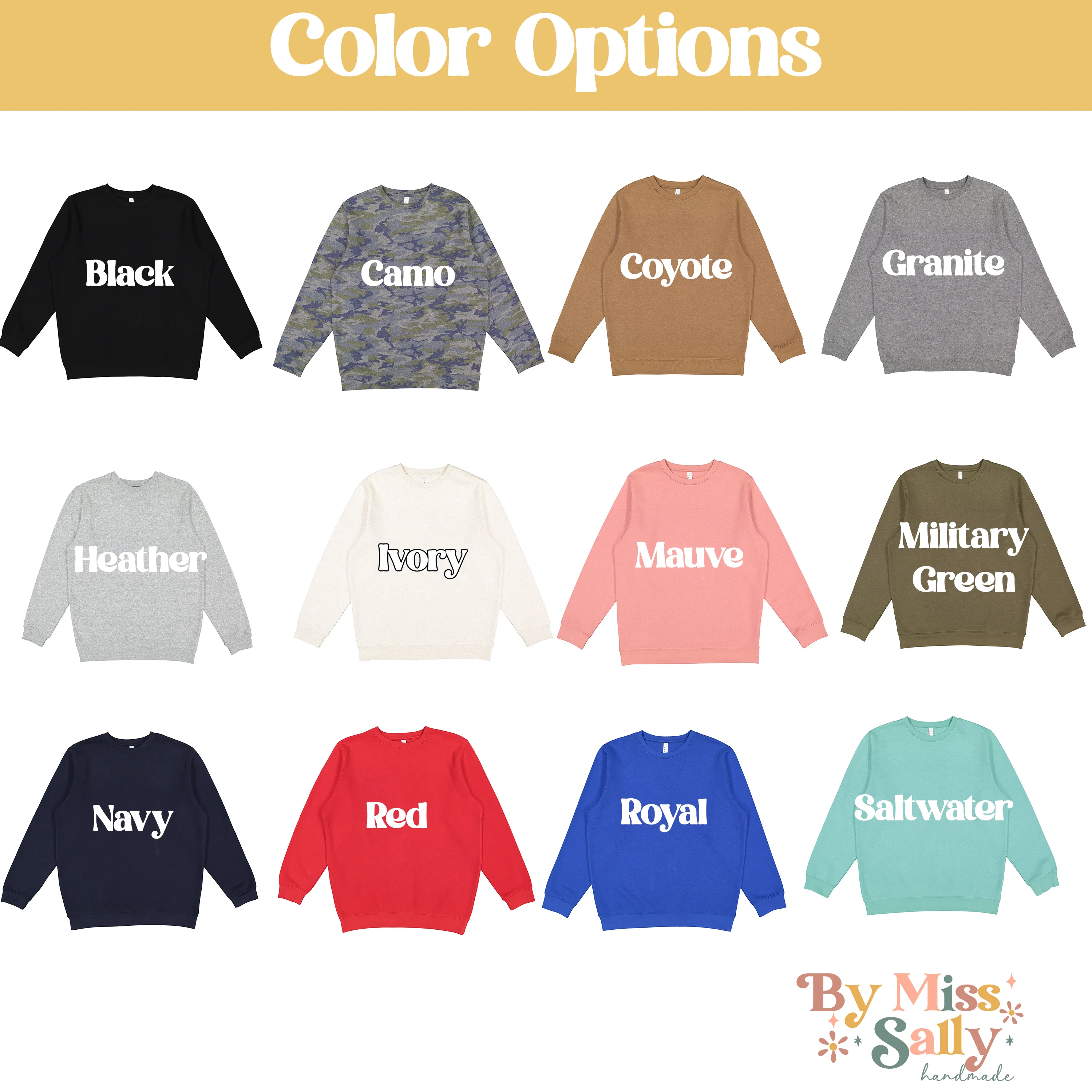 Embroidered Mimi Sweatshirt