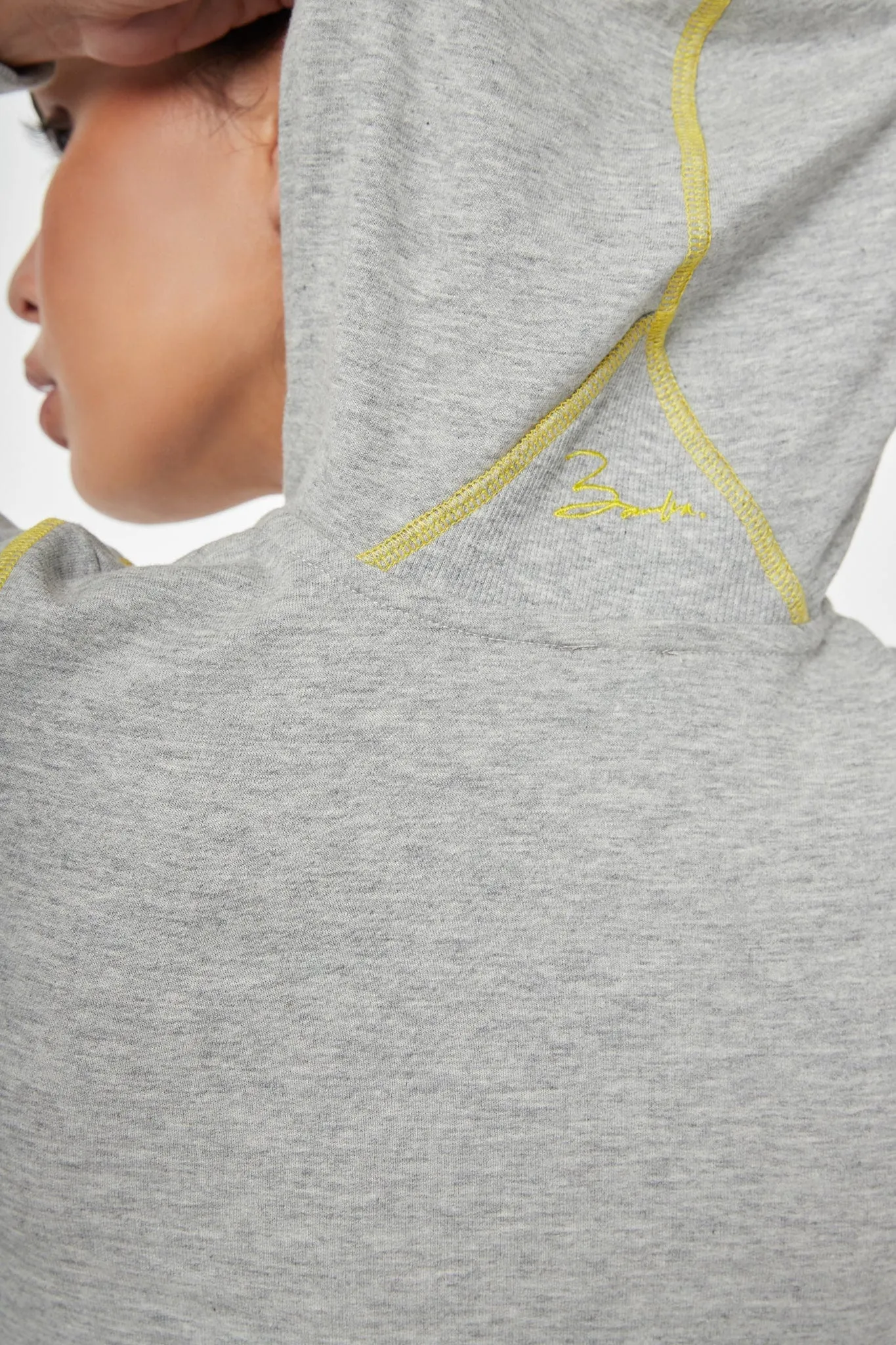 ESPRITE jacket- grey/ lemon