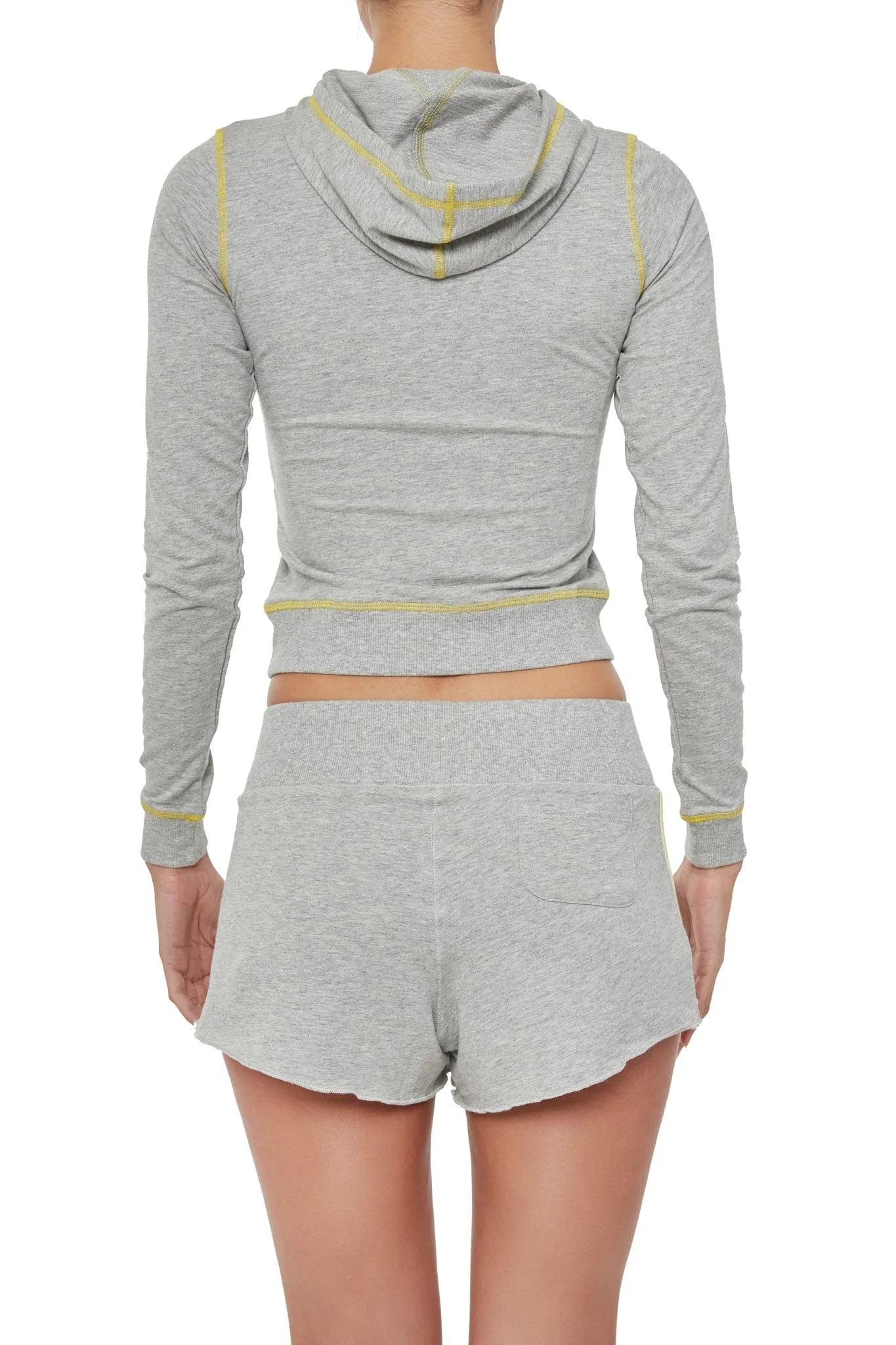 ESPRITE jacket- grey/ lemon