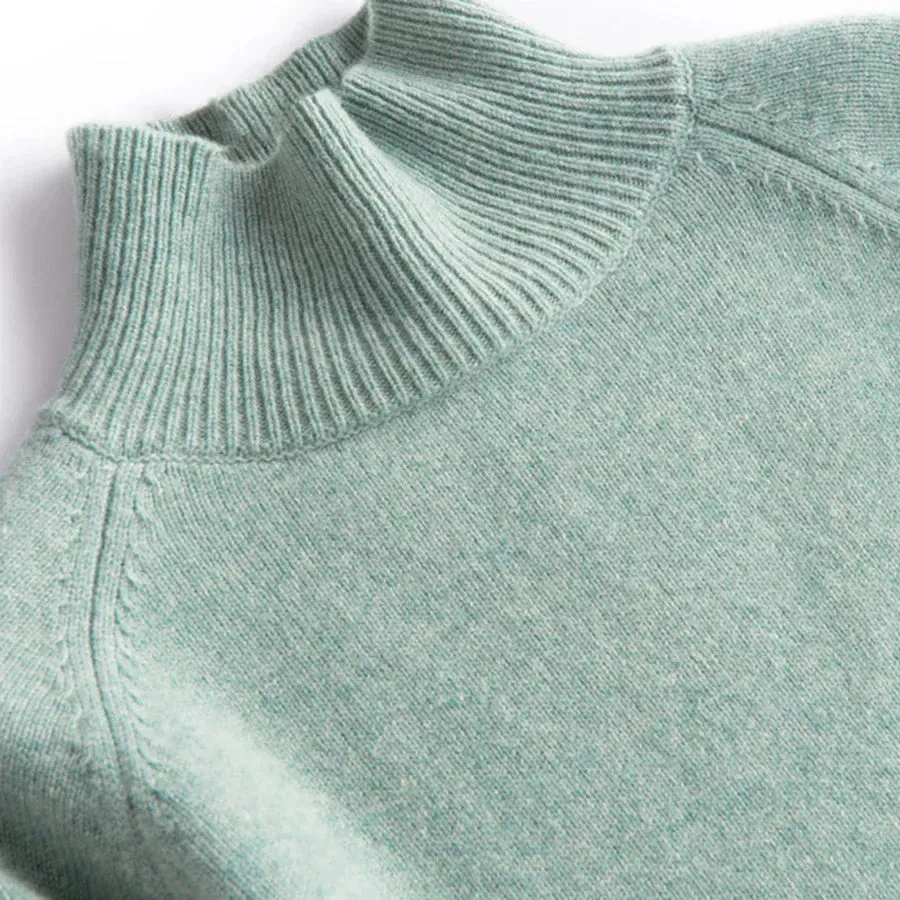 Euphrasia - fashionable striped sweater with a sophisticated look