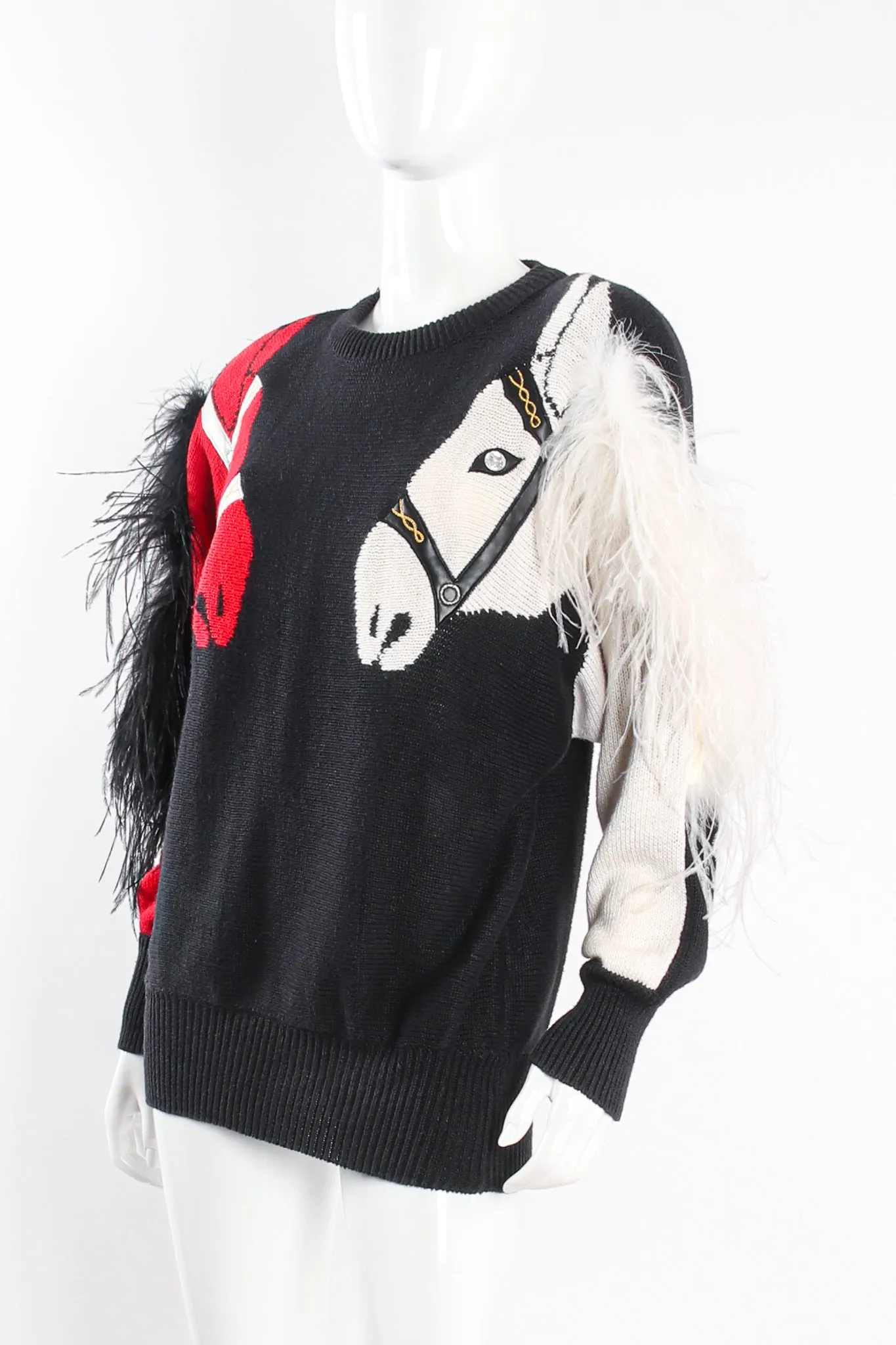 Feathered Mane Horse Sweater