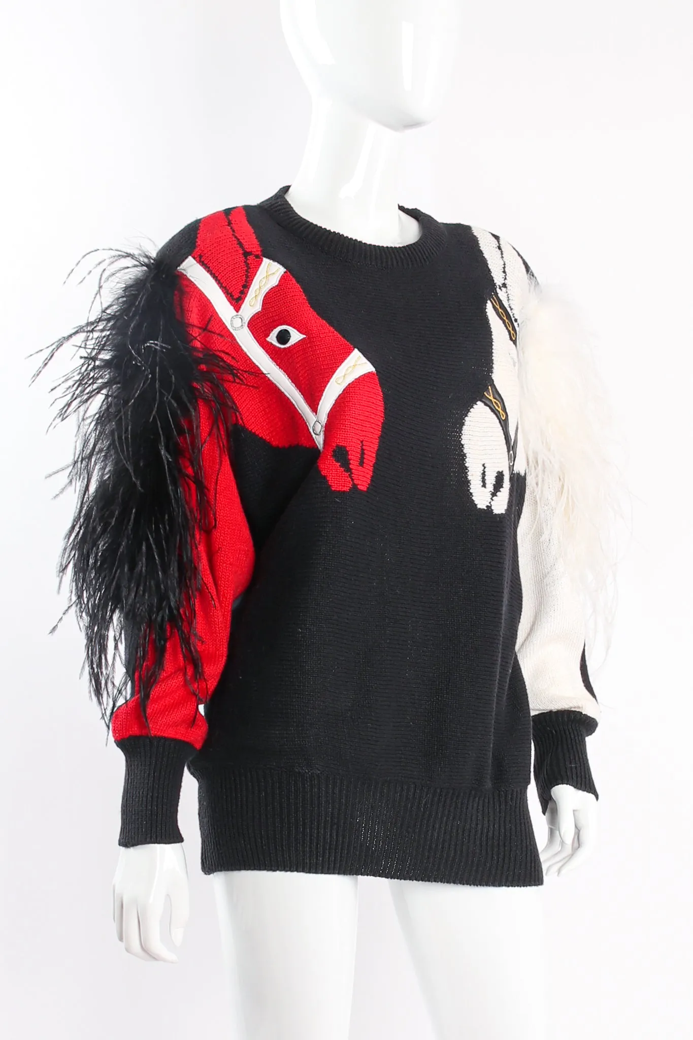 Feathered Mane Horse Sweater