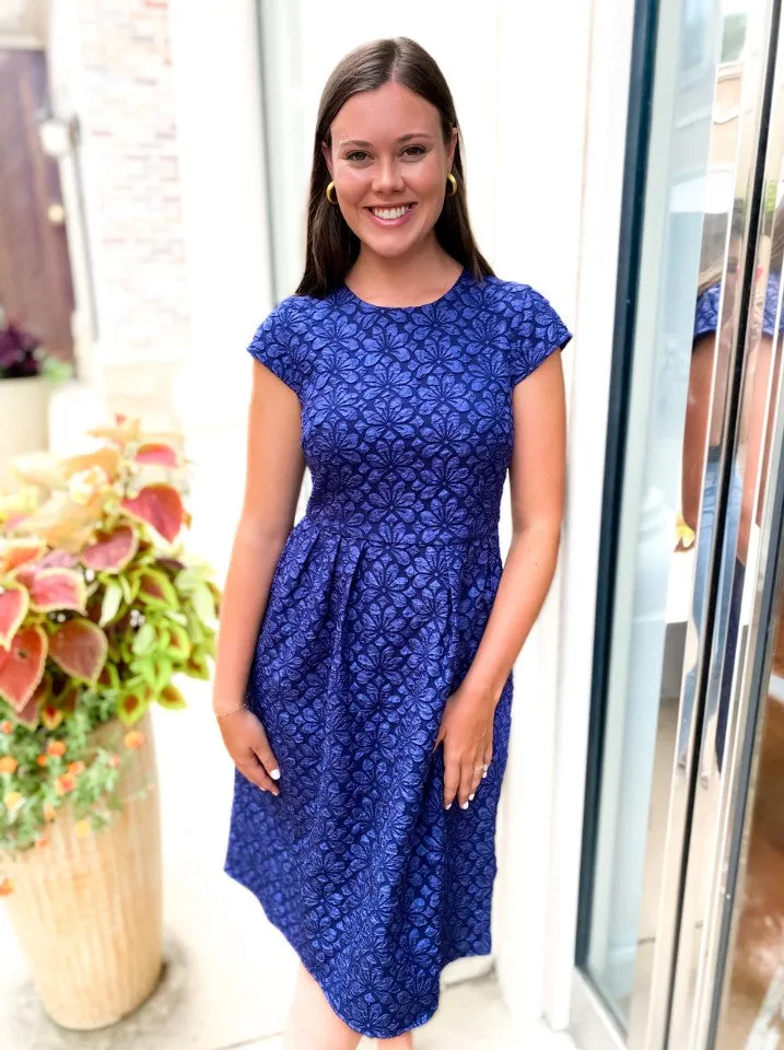 Flora Bea Adrianne Dress, Dusk