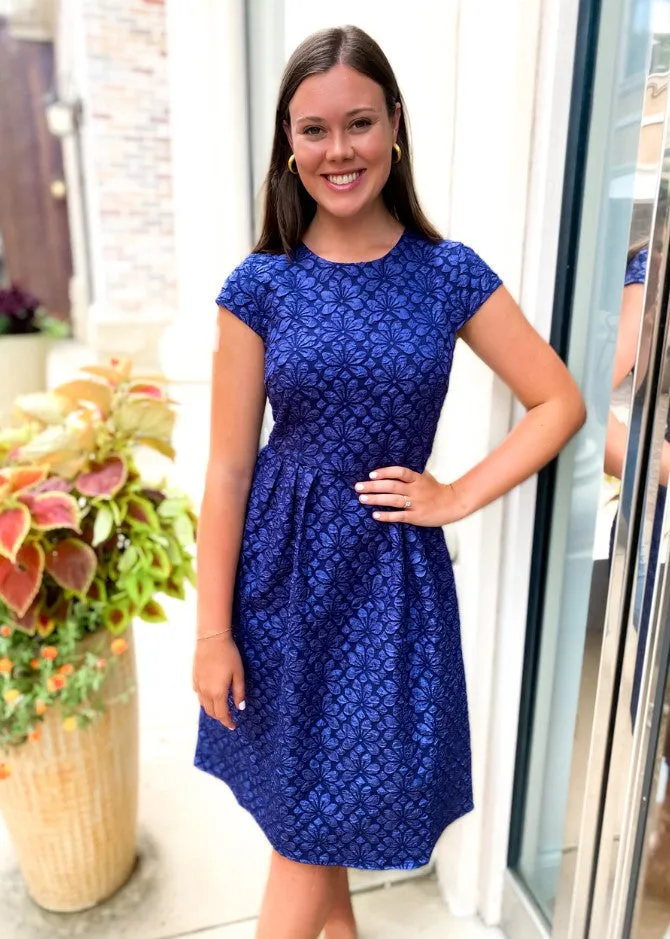 Flora Bea Adrianne Dress, Dusk