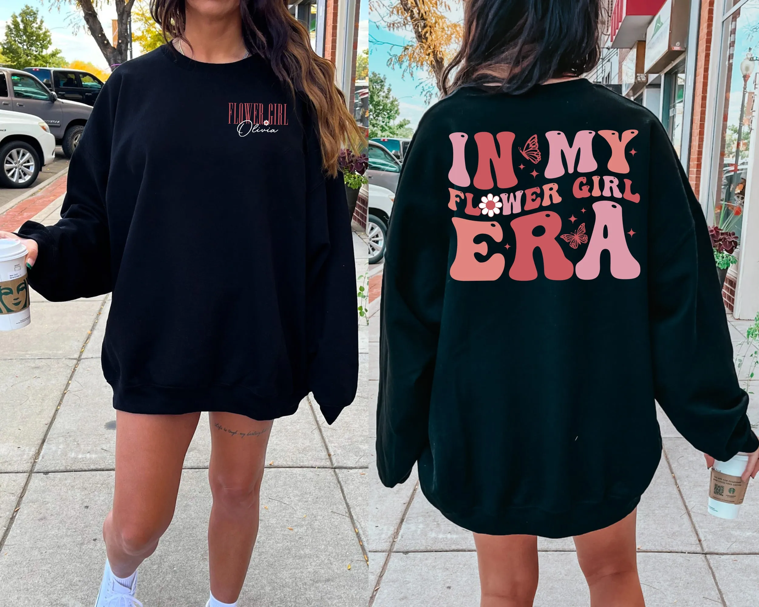 Flower Girl Era Sweatshirt, Babe Of Honor Crewneck, Flower Girl Sweater, Babe Bridesmaid, Bridal Party Gift, Wedding Party, Junior Bridesmaid Gifts