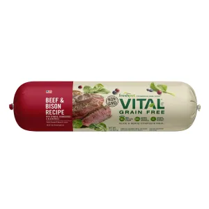 Freshpet Vital GF Beef & Bison Dog Food