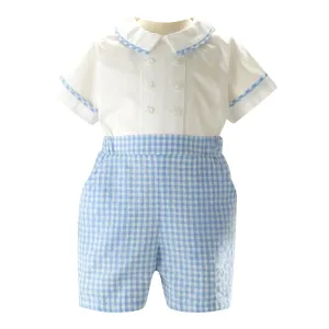 Gingham Romper
