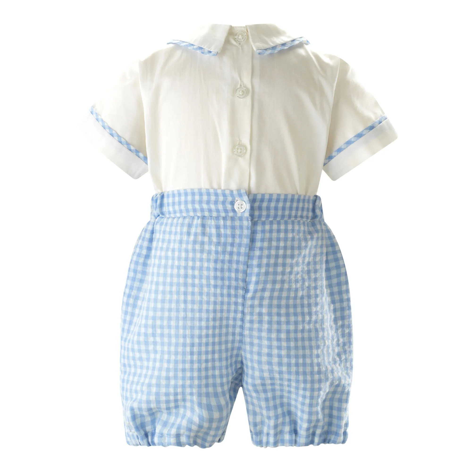 Gingham Romper