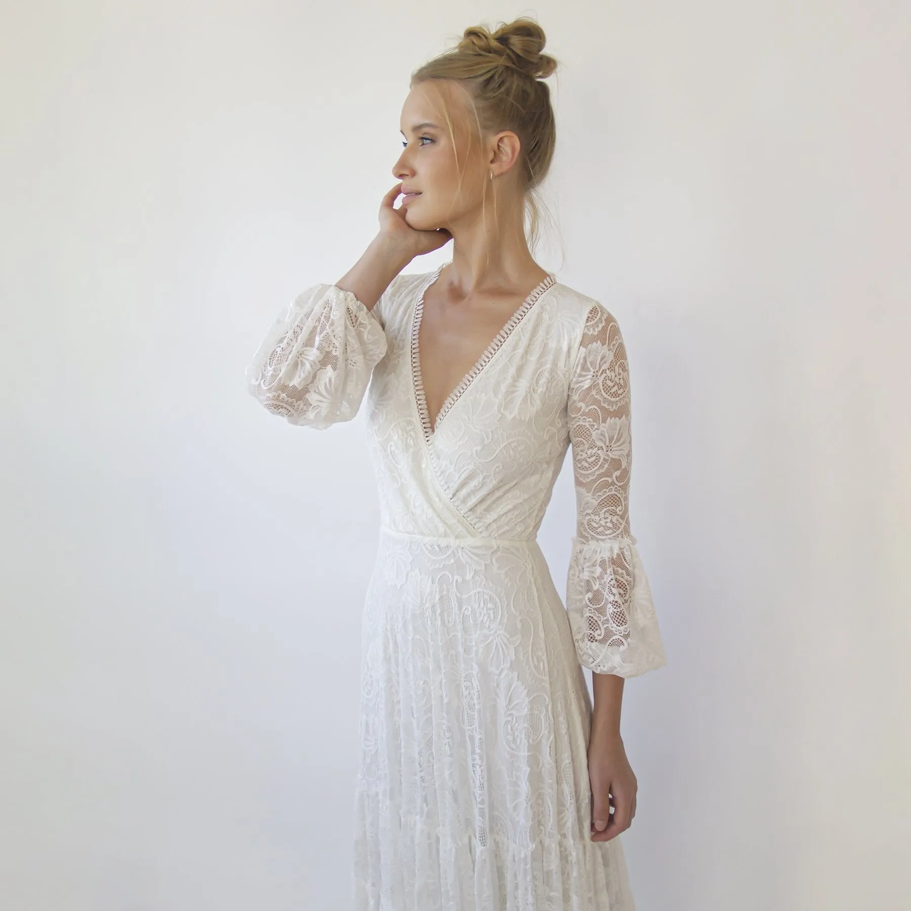 Gipsy layered dress #1365