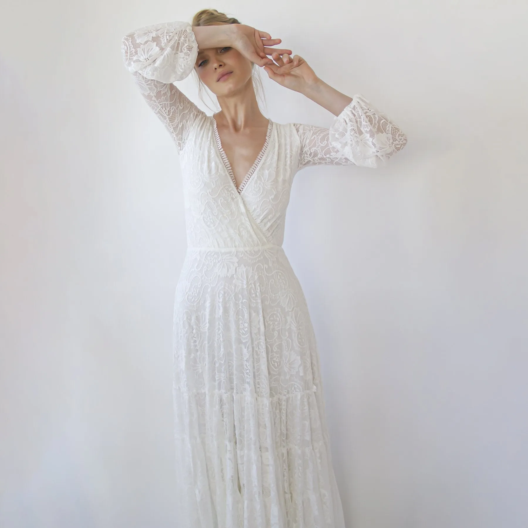 Gipsy layered dress #1365