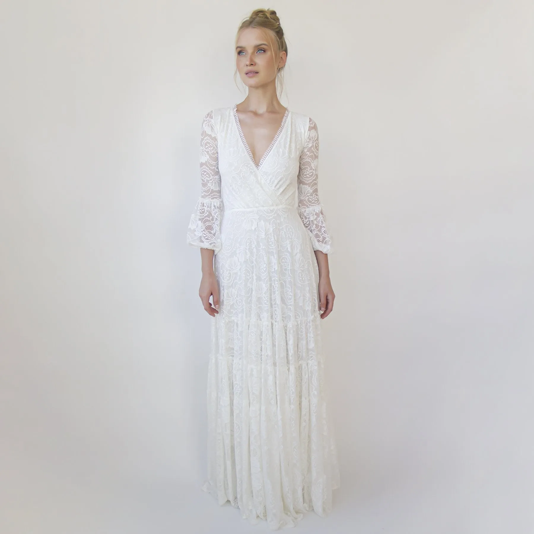 Gipsy layered dress #1365